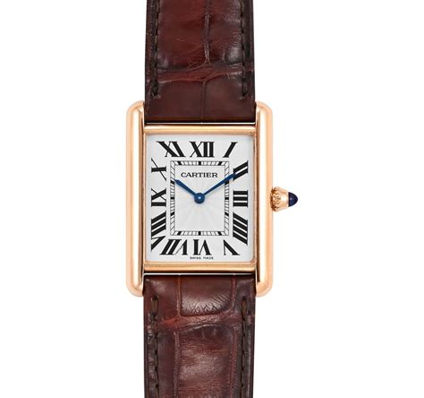 second hand cartier watches - pre owned cartier tank watches.